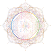 Zartes Blütenornament voller Harmonie