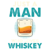 Only one man loves whiskey