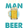 Just a man who loves beer