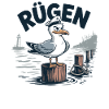 Rügen Captain Seagull Motif Baltic Sea
