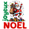 Frohe Weihnachts-Weihnachtsmann-Cartoon-Geschenke