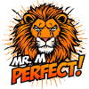 Mr M Perfect Lion Graphic