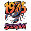 1976 Scorpion Retro Logo