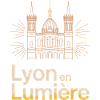 Lyon en lumière: Stylized cathedral