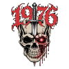 Skull with Dagger 1976