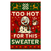 Zu heiß für diesen Pullover Schneemann
