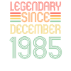 Légendaire depuis décembre 1985, Rétro, anniversaire