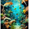 Underwater Coral-Rich Adventure