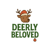 Deerly Beloved Santa Deer