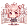 Pastel Kawaii City Girl