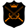 Cross Swords Crown Emblem