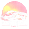 Cannonball Rally Halftone Muscle Car