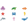 Conception de la faune sous-marine