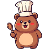 Chefbärchen with chef's hat