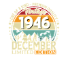 79e anniversaire Millésime décembre 1946