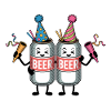 Beer Can Birthday - Funny T-Shirt