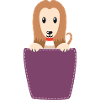 Windhund In Der Brusttasche