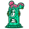 Sewer Neon Monster