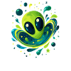 Galactic Alien Vortex