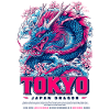 Tokyo Dragon Neon Flowers