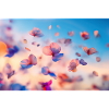 Flowing blossoms in pastel