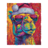 Camel Christmas Portrait