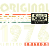Original 1976 Jahrgang Vintage Geburtstag Retro