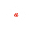 Compass Rose and Nature (White)