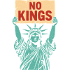 No Kings Patriotic Anti-Monarchy Liberty USA
