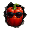 Red peppers