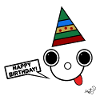 Koppie with party hat