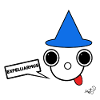 Petit Magicien Koppie au Chapeau Bleu