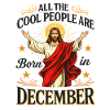 Jesus Motif Born in December