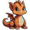 Petit Dragon Cartoon 