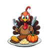 Thanksgiving Funny Thanksgiving Turkey