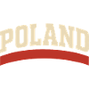 Polen Retro-Typografie