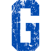 Lettre c sport rétro 