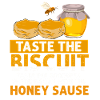 Taste the Biscuit with Honey Sauce