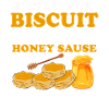 Honey Biscuit Slogan Art