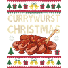 Merry Currymas Currywurst Christmas Xmas Sausage