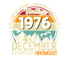 49e anniversaire Millésime décembre 1976