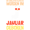 January Birthday Alpaca Saying Funny
