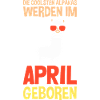 April Birthday Alpaca Saying Funny