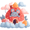 Strawberry House Mouse Magic