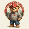 Swiss Bear with I Love Switzerland