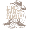 Line Dance Family Western Boots