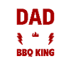 Dad King Of Barbecue Two Titles