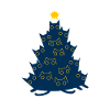 Weihnachten Katzen Katze Tannenbaum Geschenk