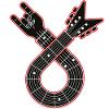 Guitar Loop with Finger Horns