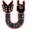 Guitar Neck with Finger Horns